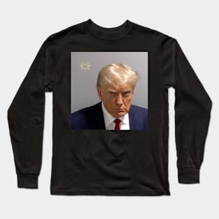 Official DONALD TRUMP MUGSHOT - GREATEST PHOTO EVER TAKEN Long Sleeve T-Shirt